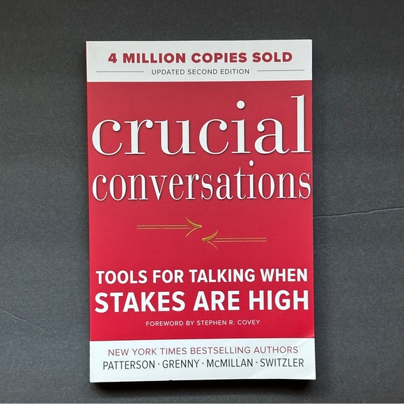 PAPERBACK Other - Crucial Conversations by Joseph Grenny | Self-help | Paperback Book